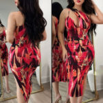 لانجري طويل وان سايز - كود N181