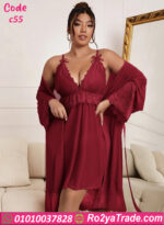 لانجري شفاف سكس بالروب - كود c55