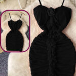 فستان بيت قصير للعرايس - كود 0235