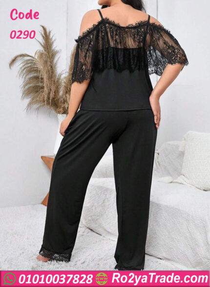 بيجامه قطعتين للعرايس - كود 0290