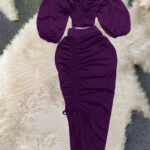 طقم 2 قطعه للعروسه - كود 044