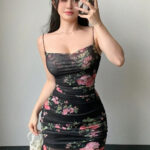 فستان قصير مثير ضيق - كود 071