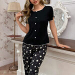 بيجامه قطعتين للعرايس - كود 1013