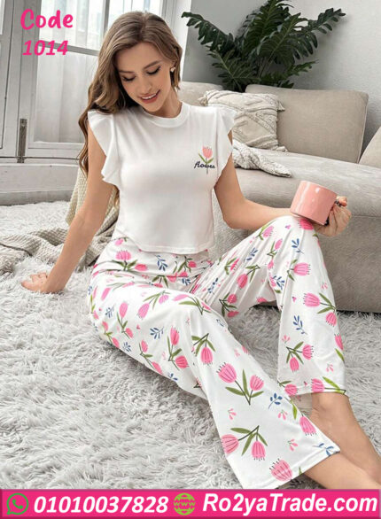 بيجامة حريمي جذابه - كود 1014