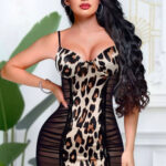 قميص نوم تايجر شيك للعرايس - كود 1177