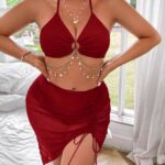 ميني جيب لانجري فخم ومميز - كود 1189