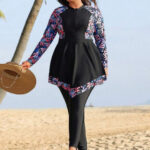 مايوة اسلامي 3 قطع - كود 2120