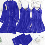 بيجامه 5 قطع حريمي للعرايس - كود 220