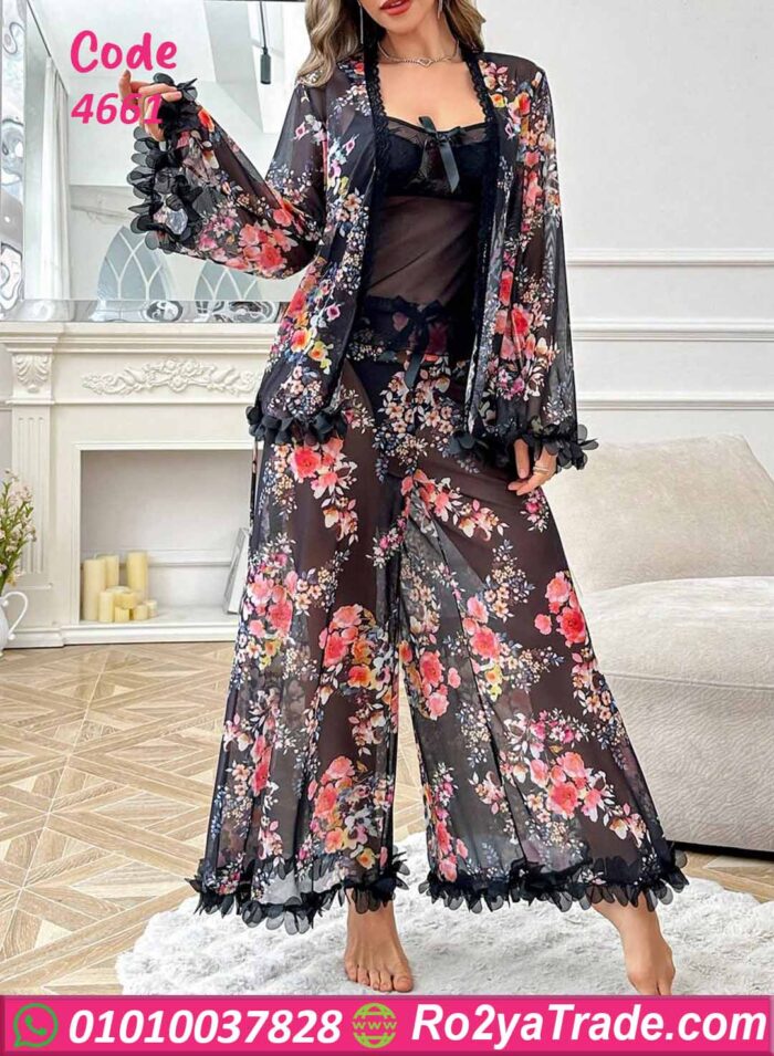 بيجامه الحب مثيره حريمي - كود 2661