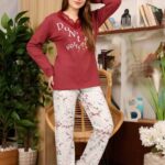 بيجامه قطن بنطلون - كود 2746