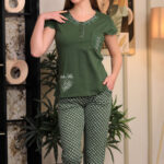 بيجامة قطن برامودا - كود 2774