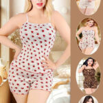 بجامه هوت شورت حريمي - كود 4050