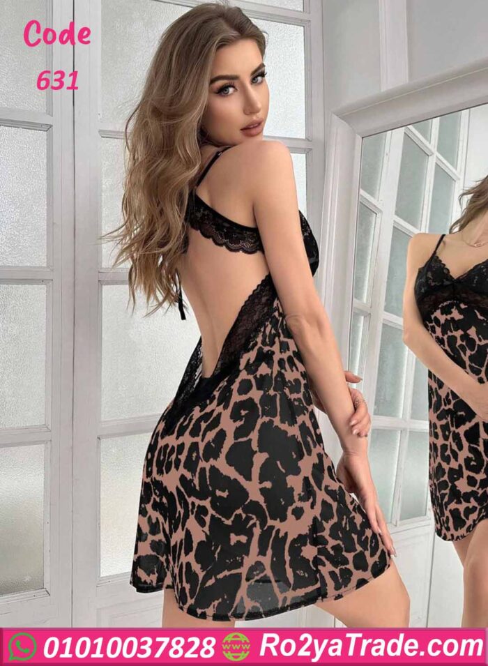 قميص نوم قصير سكسي - كود 631