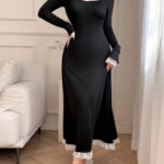 فستان مثير طويل - كود 818