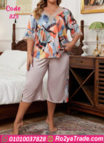 بيجامه حريمي برمودا - كود 825