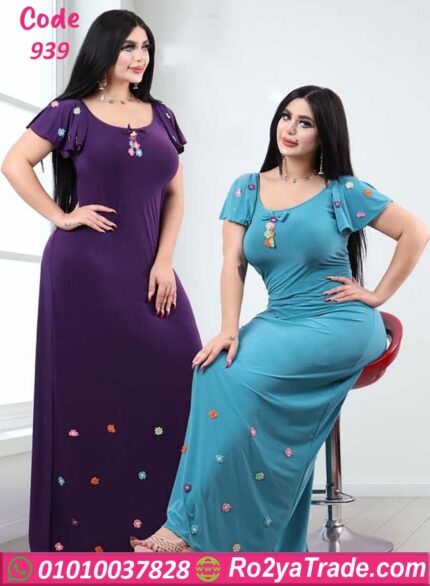 عبايه بيتي صيفي - كود 939