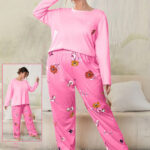 بيجامه نسائي كيرفي - كود 0248