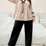 بيجامه كم بيج سايز - كود 078