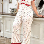 بجامه حريمي قطن - كود 1009