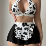 توب وجيب قصيرة بتصميم أنيق - كود 111