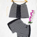 بجامه شورت حريمي للعرايس - كود 136