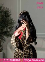 عبايه تايجر مجسمه - كود 2219