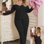 بيجامه قطعتين للعرايس - كود 272