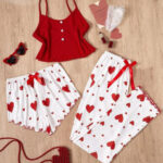 بيجامه حريمي مريح وعصري - كود 3019