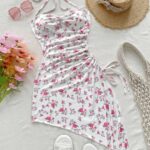 فستان لانجري اربطه - كود 355