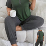 بيجامه صيفي نص كم - كود 371