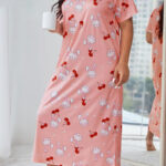 بيجامه للعروسه شورت - كود 4077