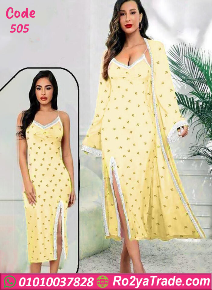 لانجري حريمي بروب طويل - كود 505