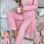 بيجامة نسائية أنيقة بروب - كود 509