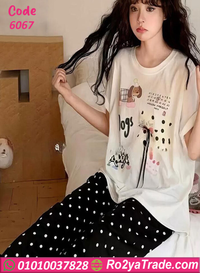 بيجامه للعرايس حريمي - كود 6067
