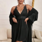 لانجري قصير بالروب - كود 664