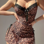 قميص نوم تايجر قصير للعرايس - كود 7003