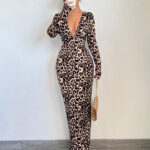 فستان تايجر فاخر - كود 7145