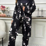 بيجامه للعرايس 3 قطع بروب - كود 910