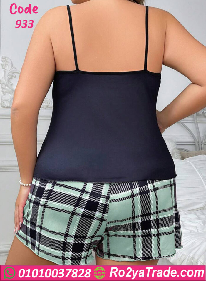 طقم بيجامة هوت شورت للعرايس - كود 933