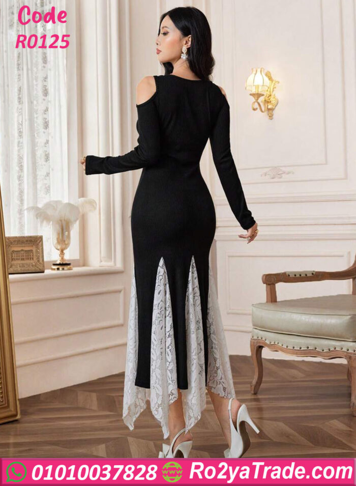 دريس طويل للعروسه - كود R0125