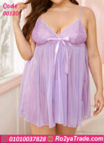 لانجيري قصير لافندر - كود 00120