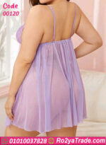 لانجيري قصير لافندر - كود 00120