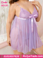 لانجيري قصير لافندر - كود 00120