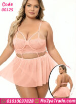لانجيري قصير دلع العروسه - كود 00125