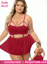 لانجيري قصير دلع العروسه - كود 00125