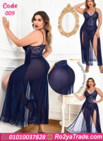 قميص نوم طويل شفاف - كود 009