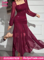 فستان طويل - كود 0163