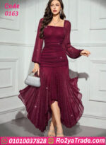 فستان طويل - كود 0163