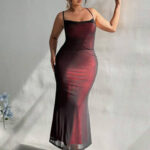 قميص نوم طويل طبقتين - كود 127