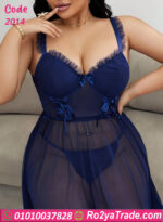 لانجيري طويل شفاف - كود 2014